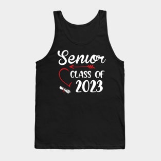 Senior 2023. Class of 2023 Graduate. Tank Top